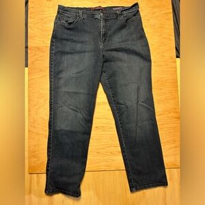 Gloria Vanderbilt Ashley Denim Jeans Sz 16 (34x27)